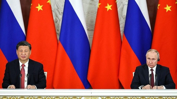 Президент России и Председатель КНР сделали заявления для прессы