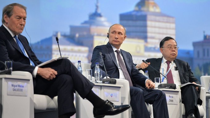 Plenary session of the St Petersburg International Economic Forum. Q&A