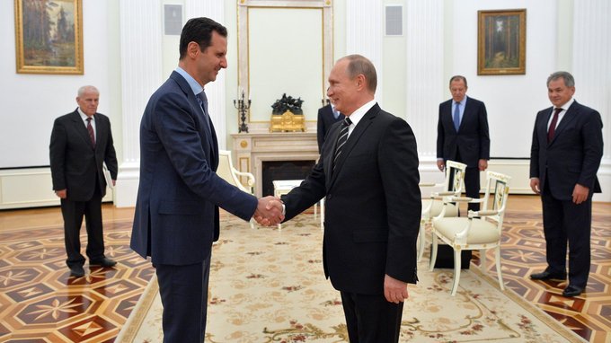 Встреча с Президентом Сирии Башаром Асадом