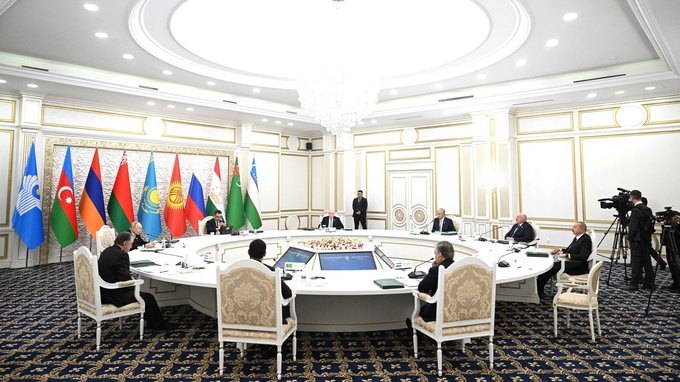 Выступление Президента России на заседании Совета глав государств – участников СНГ в узком составе