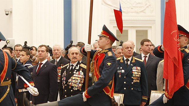 Выступление на церемонии вручения грамот о присвоении почётного звания «Город воинской славы» Владивостоку, Тихвину и Твери