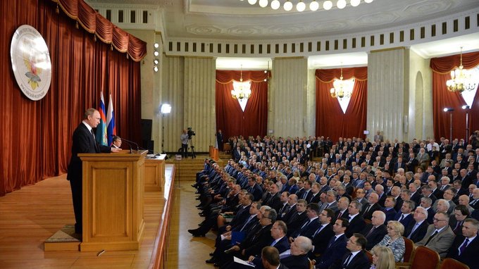 Выступление на совещании послов и постоянных представителей Российской Федерации