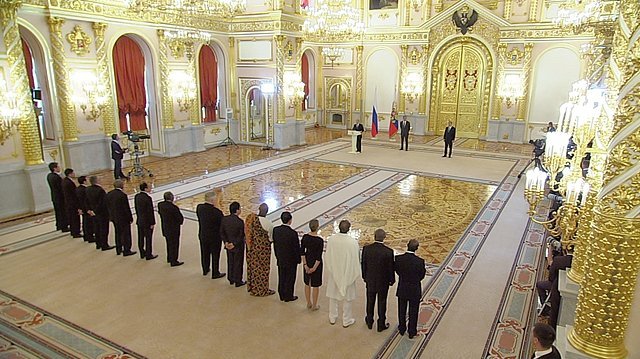 Presentation of foreign ambassadors’ letters of credence