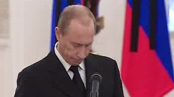 Выступление на траурном приеме после прощания с первым Президентом России Борисом Николаевичем Ельциным