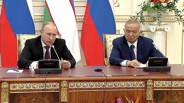 Заявление для прессы по итогам российско-узбекистанских переговоров