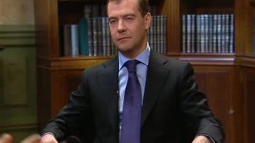 Беседа Дмитрия Медведева с руководителем дирекции информационных программ «Первого канала» Кириллом Клеймёновым