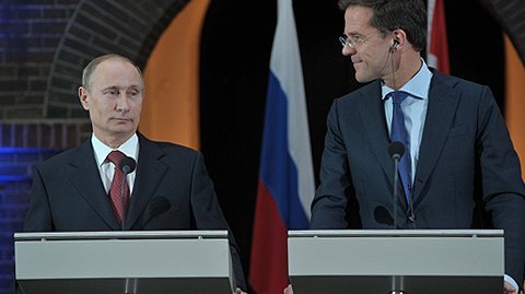 Пресс-конференция по итогам российско-нидерландских переговоров