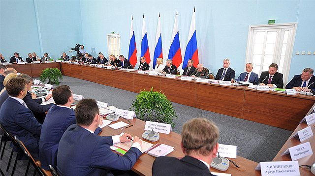 Заседание Российского организационного комитета «Победа»