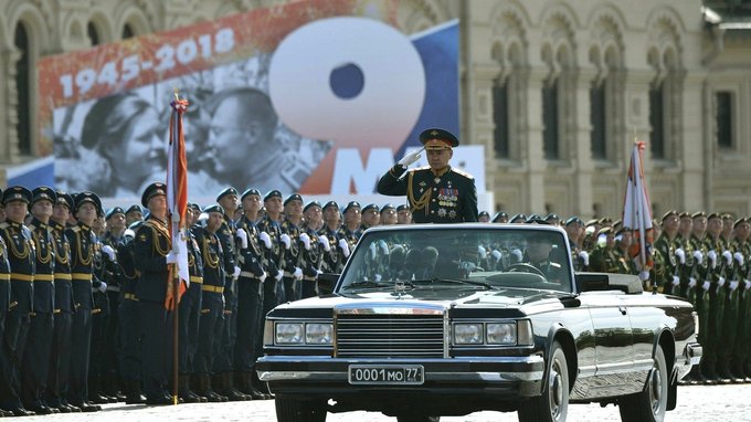 Военный парад на Красной площади