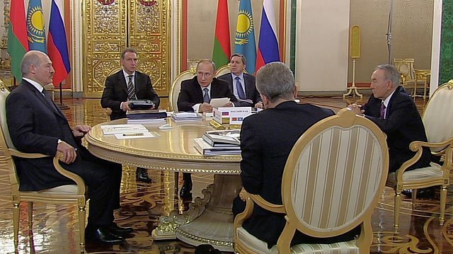 Выступление на заседании Высшего Евразийского экономического совета в узком составе