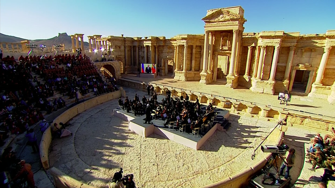 Videoconference with Palmyra, Syria
