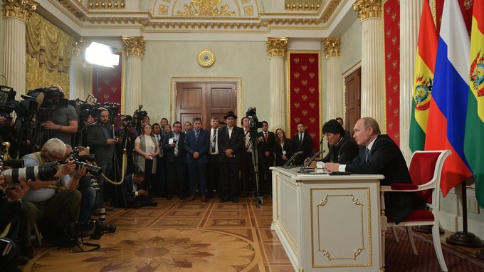 Заявления для прессы по итогам российско-боливийских переговоров