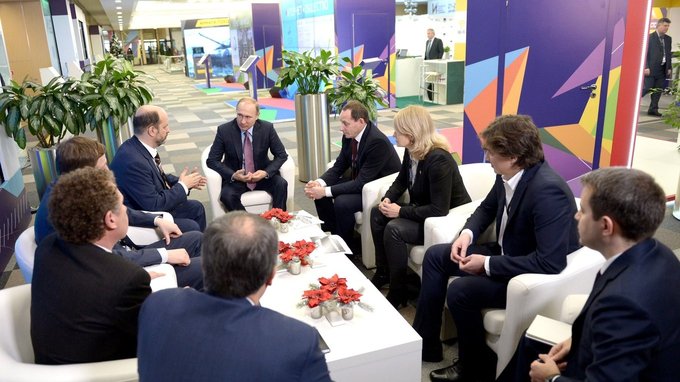Встреча с руководителями круглых столов первого российского форума «Интернет Экономика»