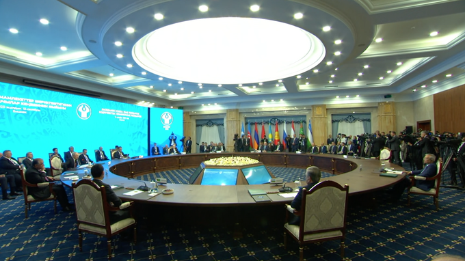 Выступление Президента России на заседании Совета глав государств – участников СНГ в расширенном составе
