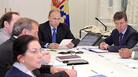Выступление на совещании по ликвидации последствий паводков в Поволжье, на Урале и Дальнем Востоке