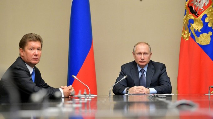 Встреча с главой компании «Газпром» Алексеем Миллером