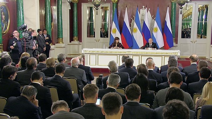 Заявление для прессы по итогам российско-аргентинских переговоров