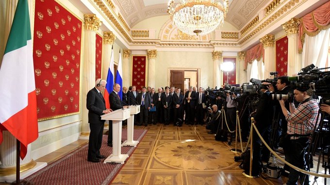 Press statements following a meeting with President of Italy Sergio Mattarella