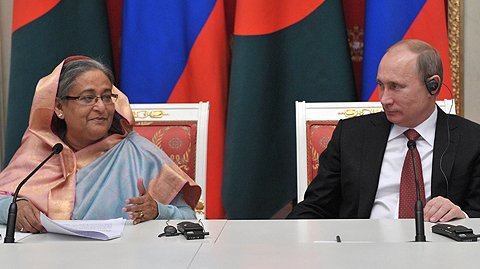 Заявления для прессы по итогам переговоров с Премьер-министром Бангладеш Шейх Хасиной