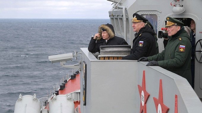 Совместные учения Северного и Черноморского флотов