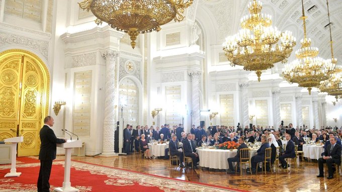 Вручение государственных наград и премии Президента за вклад в укрепление единства российской нации