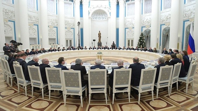 Встреча с руководством Совета Федерации и Государственной Думы