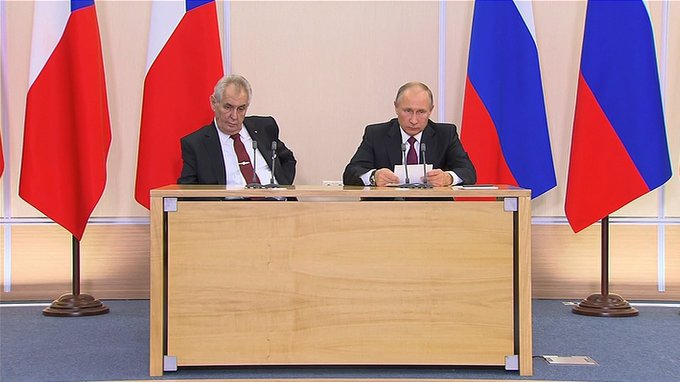 Заявления для прессы по итогам российско-чешских переговоров