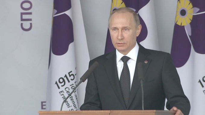 Speech at memorial ceremony for victims of the Armenian genocide