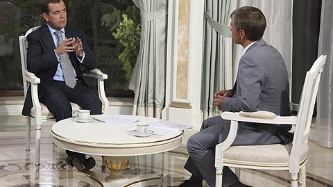 Разговор с Дмитрием Медведевым