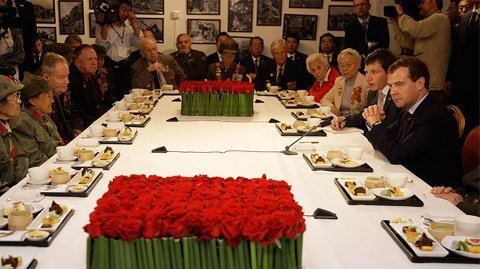 Выступление на встрече с российскими и китайскими ветеранами Второй мировой войны