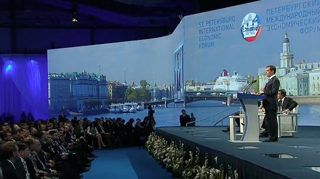 Speech at St Petersburg International Economic Forum final session