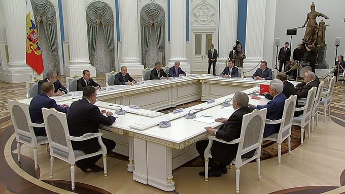Вступительное слово на встрече с лидерами партий, прошедших по итогам выборов в Госдуму