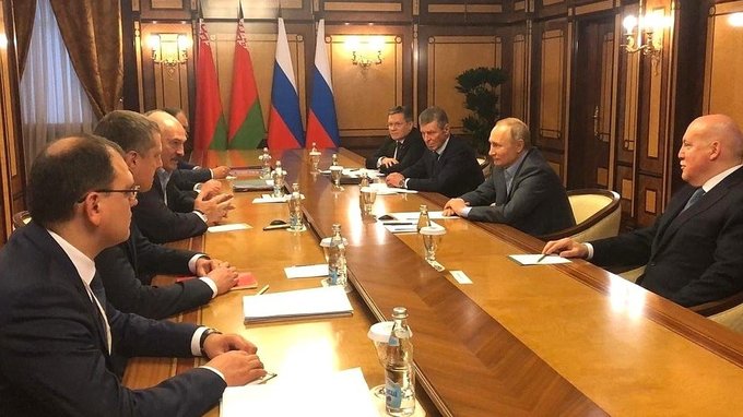 Начало российско-белорусских переговоров