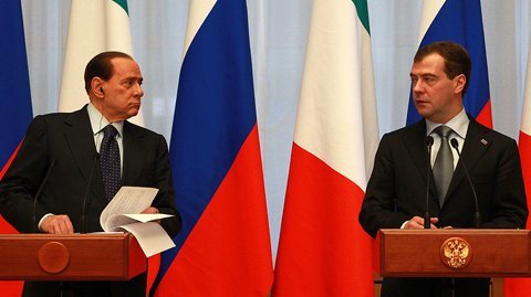 Пресс-конференция по итогам российско-итальянских межгосударственных консультаций