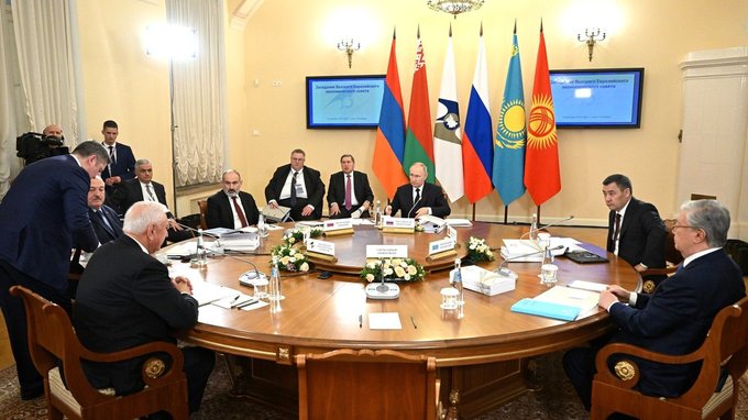 Заседание Высшего Евразийского экономического совета в узком составе