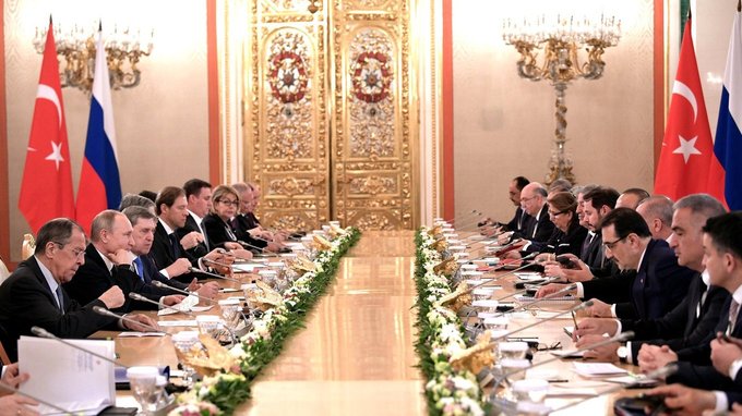 Заседание Совета сотрудничества высшего уровня между Россией и Турцией