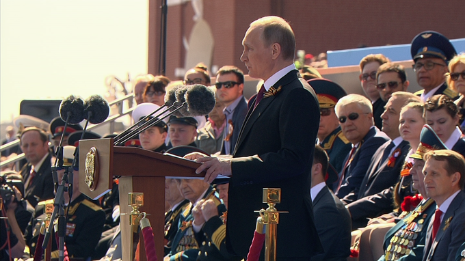 Speech at Victory Day parade