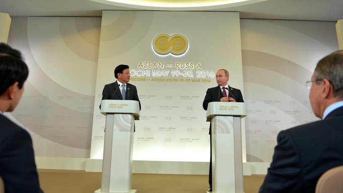 Пресс-конференция по итогам саммита Россия – АСЕАН