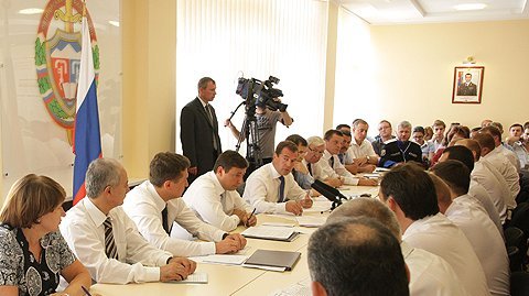 Встреча с представителями правоохранительных органов и общественности Ставропольского края