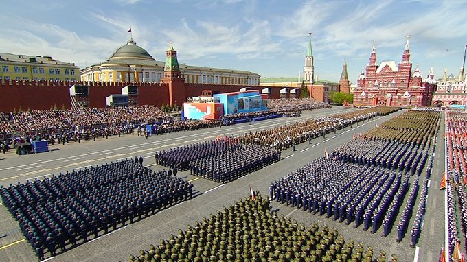 Парад в честь 70-летия Великой Победы