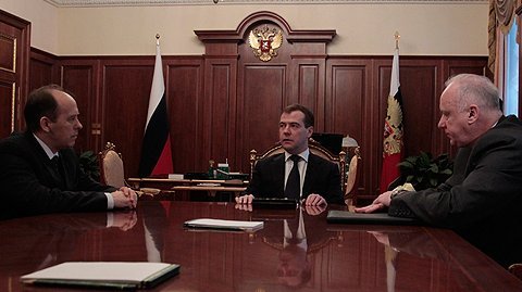 Встреча с Александром Бортниковым и Александром Бастрыкиным