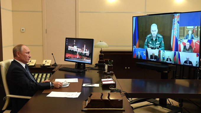 Совещание о российской миротворческой миссии в Нагорном Карабахе