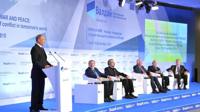 Speech at the Meeting of the Valdai International Discussion Club