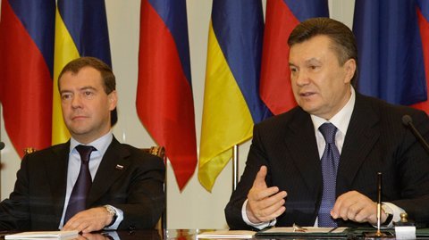 Совместная пресс-конференция с Президентом Украины Виктором Януковичем