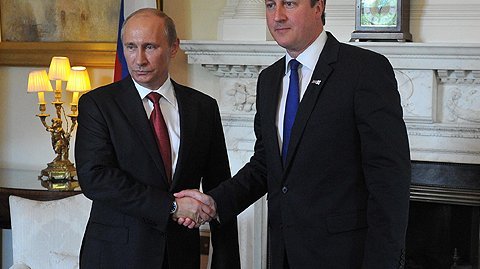 Meeting with Prime Minister of the United Kingdom David Cameron