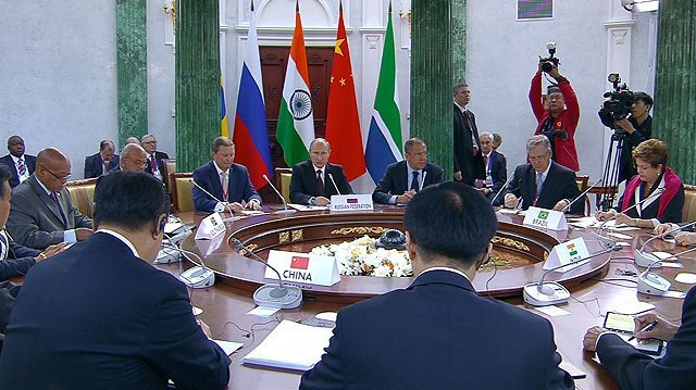 Meeting of BRICS leaders