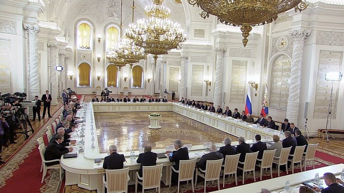 Заседание Российского оргкомитета «Победа»
