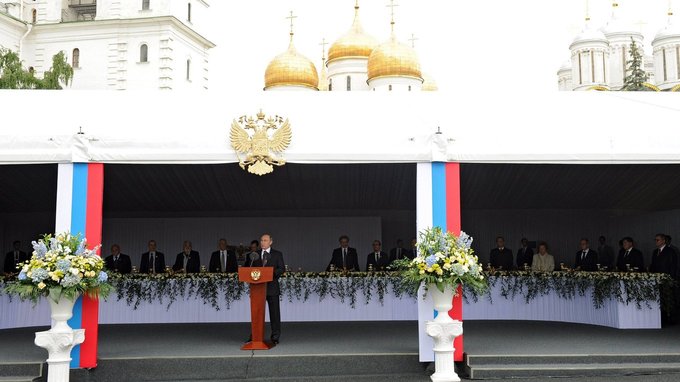Выступление на торжественном приёме по случаю национального праздника – Дня России