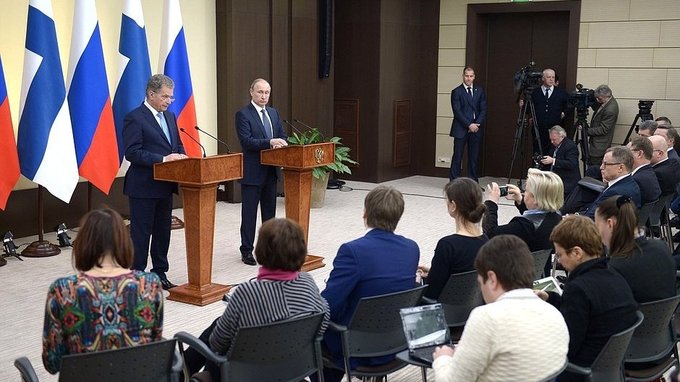 Press statements and answers to journalists’ questions following Russian-Finnish talks