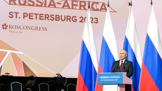 Торжественный приём в честь участников второго саммита Россия – Африка